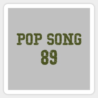 Pop Song 89, green Sticker